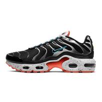 Nike Air Max Plus GS Black Turf Orange Speckled Kids Sneakers Aquamarine CD0609-014 36.5 black