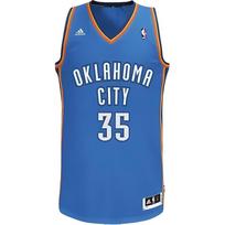 Adidas X NBA Collaboration Durant Thunder Team Logo Letter Number Print Outdoor Casual Sports Pullover Basketball Jersey Men jersey 7912A-3CB-K91104 2XL