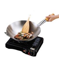 Zijin He's Stainless Steel Round Bottom Wok