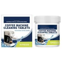 Biodegradable Coffee Maker Cleaner Tablets Espresso Machine Cleaning Tablet Coffee Maker Stain Remover Pills 1 gray