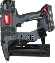 SENCO FUSION F-18XP - Smeigių kalimo įrankis (1.2 mm) (15 - 55 mm) (18 ga) su 2 baterijomis 10M250N