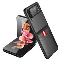 Anti-Shock Comfortable Case for Samsung Galaxy Z Flip 7 6 5 5G Flip7 FE Flip6 Flip4 Flip3 Flip 4 3 Mobile Phone Leather Cover Galaxy Z Flip7