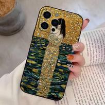 Gustav Art Klimt Cover   Phone Case Silicone Soft For IPhone 17 16 15 14 13 12 11 X XR Plus Pro Max Plus iPhone17PRO black