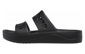 Crocs Baya Platform Sandals 'Black' 208188-001 34-35