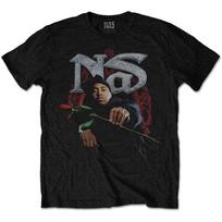 Nas Men's NASTS01MB04 T-Shirt, Black, XL 4XL
