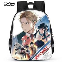 Spy X Family Spy Playhouse Ania Anime Backpack Student School Bag Standard gray