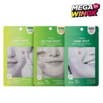 FRANZ Naked Spot Acne Patch 3 Pc K Beauty Blemish Care [1+1+1] Early x3 green