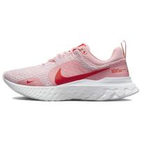 Nike  React Infinity Run Flyknit 3 Premium Medium Soft Pink Light Crimson Women Sneakers White Summit-White DZ3016-600 36.5 white