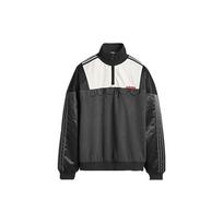 Adidas X Alexander Wang Logo Print Colorblock Half-Zip Jacket Men Outerwear Black DT9502 XS gray