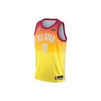 Jordan NBA 2023 All-Star Ja Morant No. 12 Patchwork Basketball Jersey Men Sportswear Orange DX6332-616 L yellow