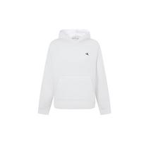 Calvin Klein Embroidered Logo Hoodie Women Tops Bright-White 40WH100-YAA S white
