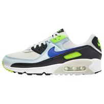 Nike Air Max 90 White Blue Tint Volt Women Sneakers Summit-White Racer-Blue DH8010-102 42.5