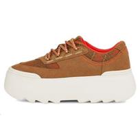 UGG Trendy Lace-Up Low-Top Platform Shoes Women sneakers Brown 1136842-CHE 36 brown