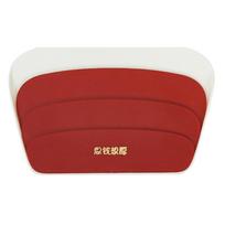 Plastic Playing Card Holder Helper Board Game Poker Rack Card Game Holder for Seniors Children Adults Easy to Use raudona
