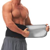 Men Sauna Sweat Belt Fat Burning Waist Trainer Body Shaper Workout Weight Loss Corsets Slimming Girdles Bodybuilding S brown