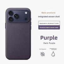 Aukštos kokybės originalios technologijos pintas dėklas, skirtas iPhone 17 16 15 14 13 Pro Max 17 Air, oficialus, su Magsafe magnetiniu apsauginiu dangteliu iPhone17 Pro black