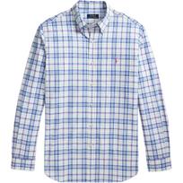 Polo Ralph Lauren Classic Check Stretch Cotton Shirt Men shirts 710966424-012 S white