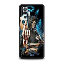 Skull Skeleton Grim Reaper Fashion Phone Case For Xiaomi Redmi Note 15 14 13 12 4G 10 11 Pro Plus 5G 14C 13C 12C 10C Soft Cover For Redmi 12C black