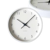 KATOMOKU Muku Clock 7 White Wall Sweep Diameter km-60WH Clock, Movement, 30.0cm (Quartz Clock) white