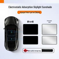 Zeekr 007 GT Panoramic Sunroof Electrostatic Privacy Sunshade black