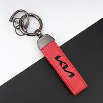 For KIA KN Forte Sportage EV9 Stonic K5 Ceed Proceed GT Line Key Chains Accessories Leather Car Styling Keychain Pendant Keyring kdtn80 ruda