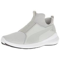 PUMA Rebel Mid Batai Balti Moteriški 364539-07 38 gray