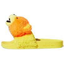 Jeremy Scott x adidas Adilette šlepetės JS Bear Unisex sportbačiai Geltoni Saulės oranžiniai Ryškiai geltoni Q46582 38