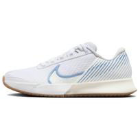 NikeCourt Air Zoom Vapor Pro 2 HC White Light Blue Women Sneakers Sail Gum-Light-Brown DR6192-106 41 white