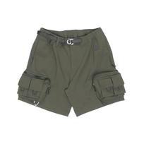 Nike ACG Logo Drawstring Waterproof Multi-Pocket Casual Shorts Men Bottoms Army-Green DH8348-355 XS black