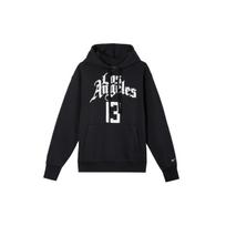 Nike NBA City Edition Los Angeles Clippers Pullover Hoodie Men Tops Black DC0862-010 XXL