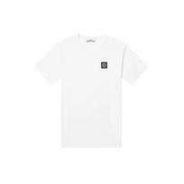 Stone Island Patch Logo T-Shirt White Unisex Tops 741524113-V0001 XXL