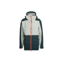 Adidas Terrex Series Brand Print Zipper Hooded Ski Jacket Men Jacket Green HC7727 S