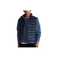 Polo Ralph Lauren Kelnės su kamufliažiniu raštu, užtrauktuku, laisvalaikio, be rankovių, vyriškos liemenės, mėlynos 710811681-001 L black