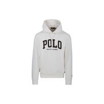 Polo Ralph Lauren su raidžių spauda, su gobtuvu, ilgomis rankovėmis, vyriškas džemperis, baltas 710917886-003 L white