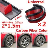 2.5  Wide Car Wheel Fender Flares Strip Rubber Trim Protector Universal 2X 59