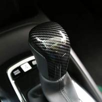 Corolla Gear Shift Cover for Toyota: Levin Trim & Rui Fang Feng Lan Da Asia Dragon Interior Upgrade 2019-2023 Asian Dragon 【Carbon Fiber Hood】 black