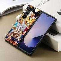 Dėklas Samsung Galaxy ZFold6 ZFold7 ZFold5 ZFold4 ZFold3 Z Fold 7 6 5 4 3 Galinis telefono dangtelis Anime Japonija DBZ Galaxy Z Fold6