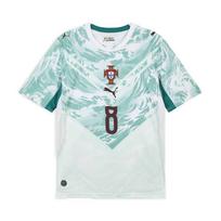 Puma Portugal National Team Away Fan Version Bruno Fernandes 8 Sports Quick-Dry Short Sleeve Football Jersey Men jersey 788146-78 M