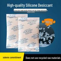 100g Non-woven Desiccant for Clothing, Electronics, Hardware, and Industrial Bags - Moisture-proof Agent. 100g Non-woven Mineral gray