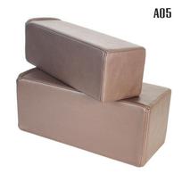 2 Pcs Sofa Armrest Pillow Hand Cushion Technology Cloth / Linen Fabric Long Cuboid Pillow Sofa Arm Support Pillow Hand Palm Rest 15x15cmx50cm