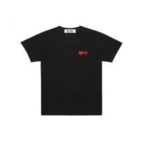 Comme des Garçons PLAY COMME des GARCONS PLAY Double Heart T-Shirt 'Black' Men's AZ-T226-051-1 M black