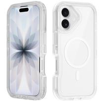 For Magsafe Armor Heavy Duty Phone Case For iPhone 17 Pro Max 17e 16e Air Dual Layer Ott Protective Cover Shockproof Shell iPhone17 skaidri