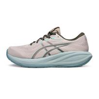Asics Gel-Cumulus 28 Lace-Up Thick Sole Round Toe Low-Top Running Shoes Men sneakers 1011C143-250 40.5 white