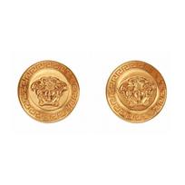 Versace Tribute Auskarai su kniedėmis Auksiniai Moteriški Papuošalai DG2H765-DJMT-KOT Gold,F beige