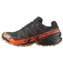 Salomon Speedcross 6 Gtx Gore-Tex Patogūs Universalūs Bėgimo Takais Batai Unisex Sportbačiai Juodi Oranžiniai L47879500 42 black