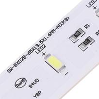 Sw-Bx02B 12V šaldytuvo LED apšvietimo plokštė Šviesos juosta šaldytuvui LED šviesos juostos strypas Pakeičiama remonto dalis gray