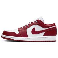 Air Jordan 1 Low Gym Red Men Sneakers White 553558-611 42