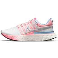 Nike  React Infinity Run Flyknit 2 Racer Pink Women Sneakers Cream Sail Coast DJ6055-161 36.5 white