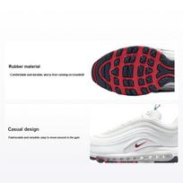 Nike Air Max 97 White Multi Women Sneakers Thunder-Blue Green-Noise DH1592-100 36