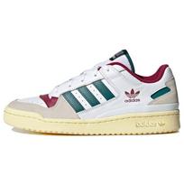 Adidas Forumas Žemas CL baltas palikimas žalsvai mėlynas unisex sportbačiai Debesis-baltas Legacy-Burgundy HQ6874 35⅔ white